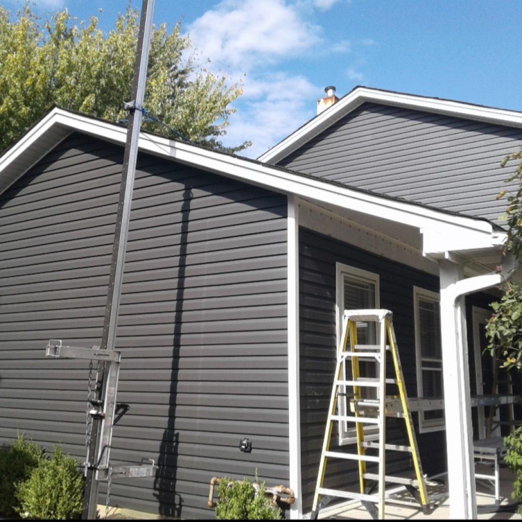 grey siding